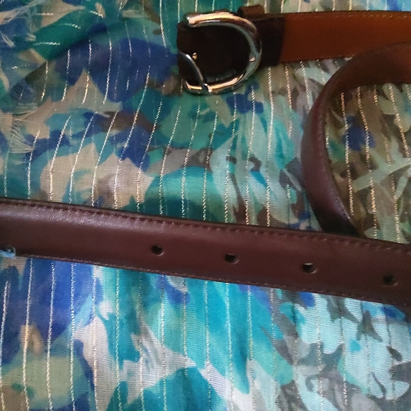 Vintage Coach brown leather belt - 8504 - Picture 2 of 7